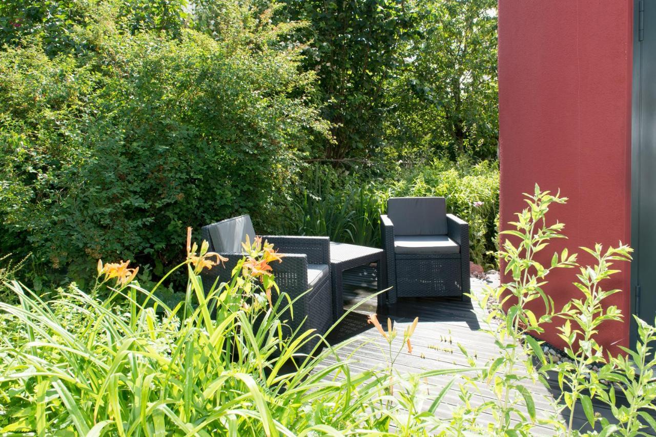 Das Alte Kino In Barth - Das Gartenhaus Esterno foto